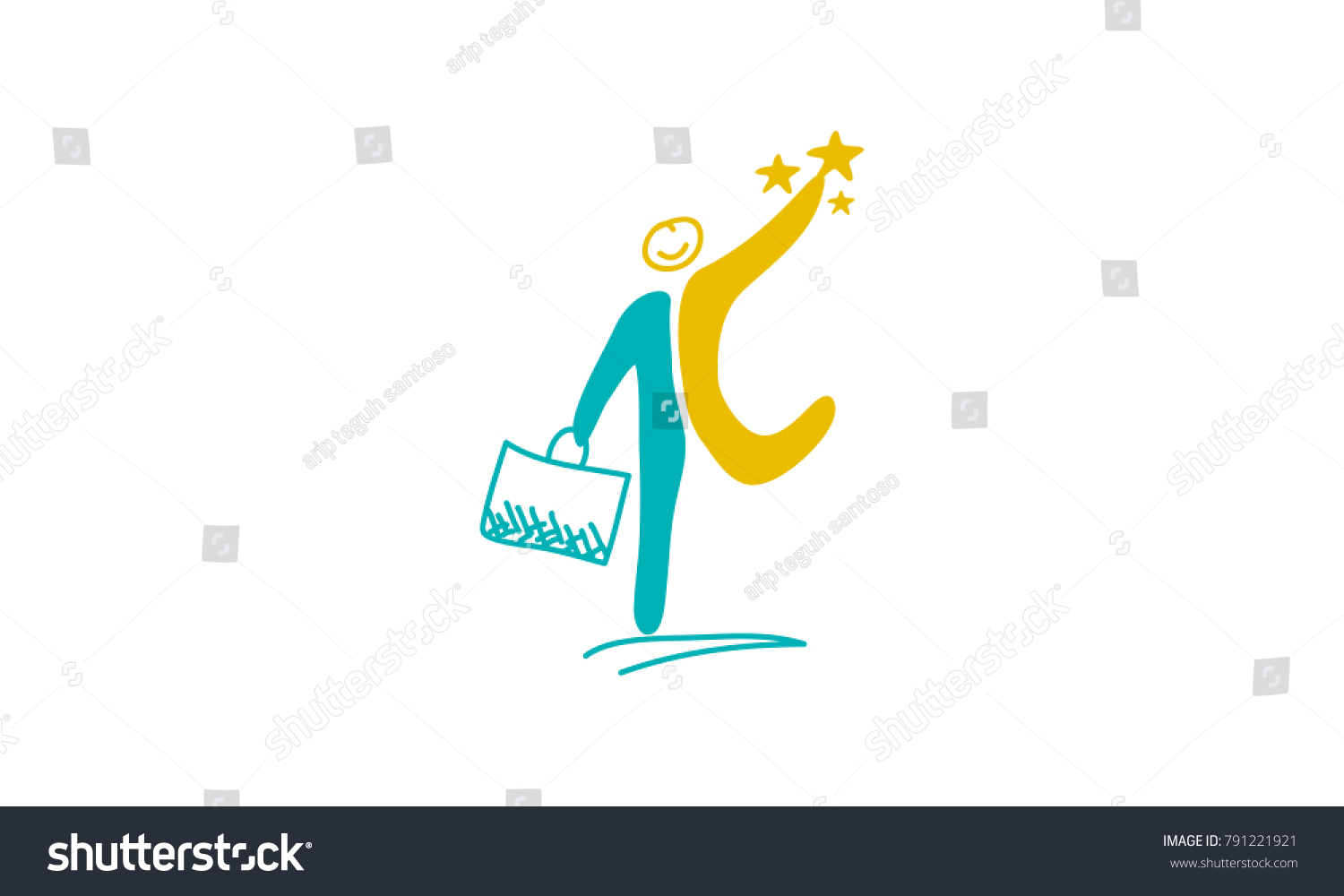 Work Life Balance Template Vector Stock Vector (Royalty Free) 791221921 ...
