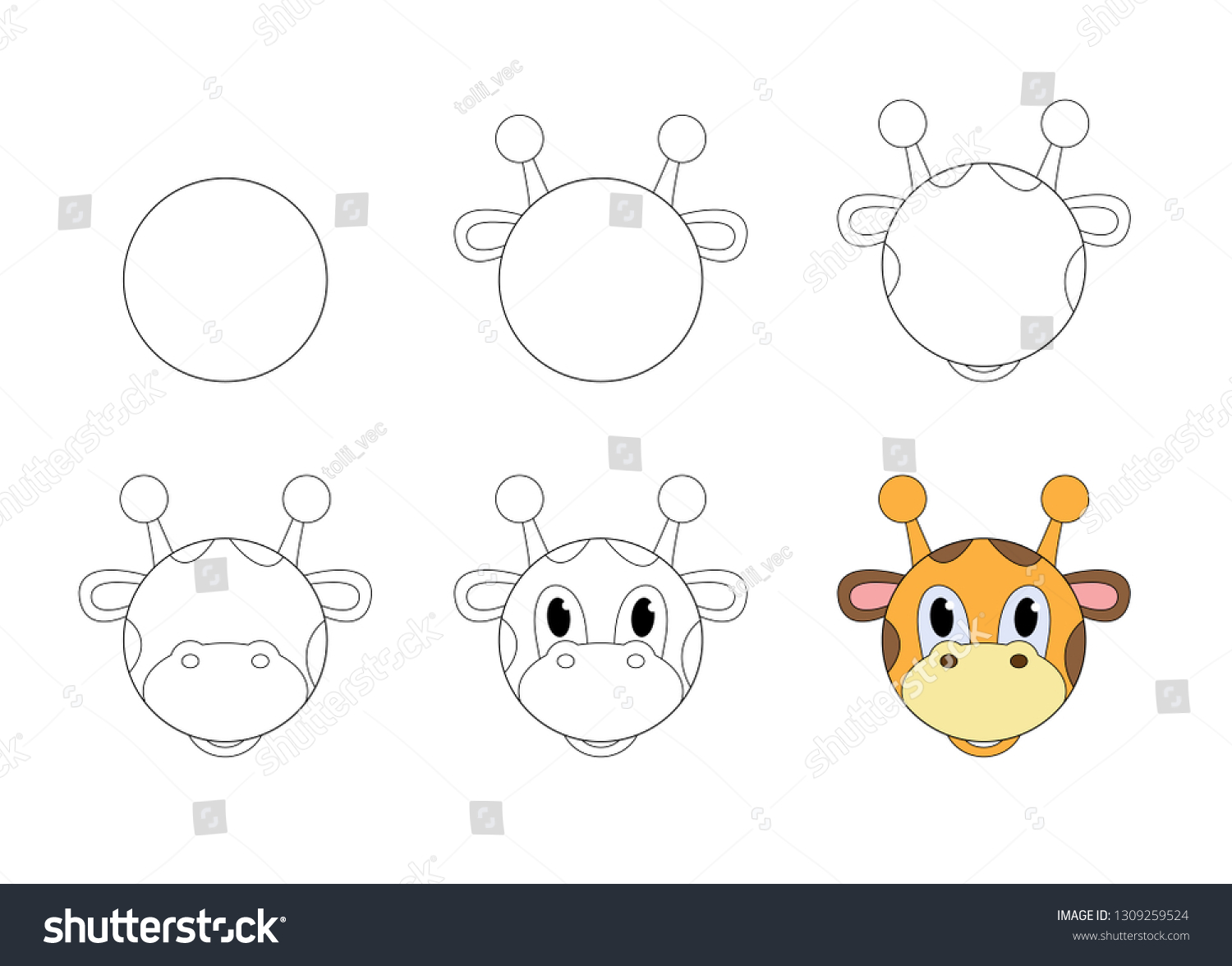 Featured image of post Como Dibujar Una Jirafa Paso A Paso