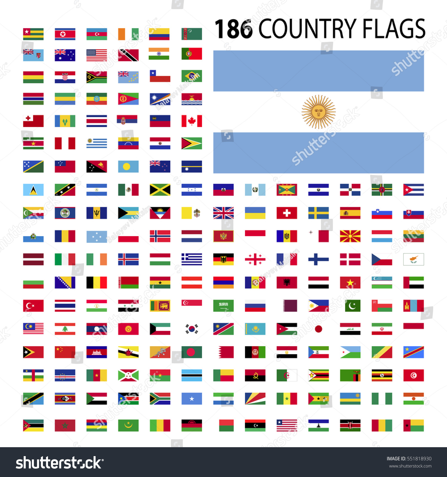 World Country Flags Icon Vector Illustration Vetor Stock Livre De