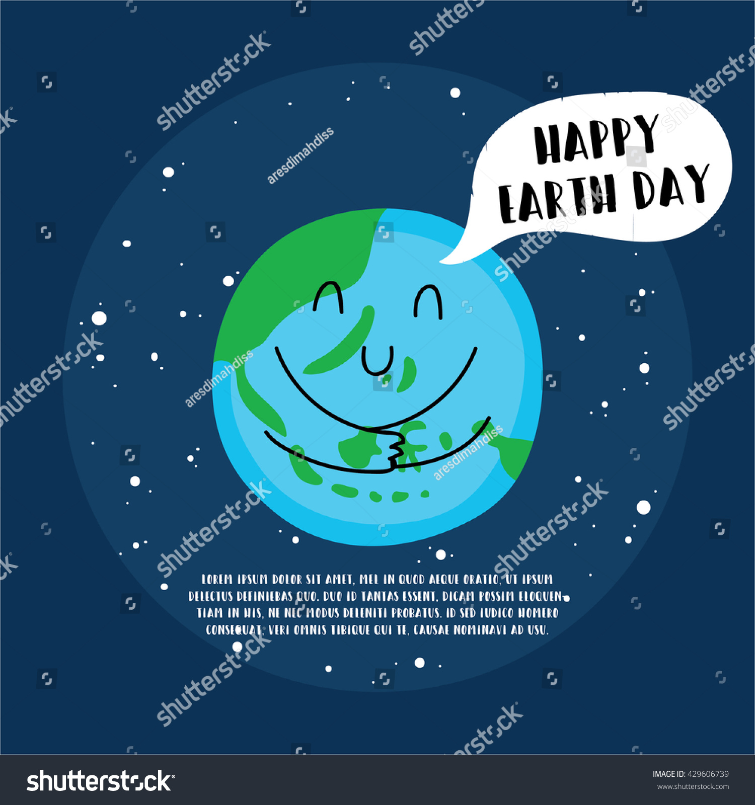 World Earth Day Campaign Poster Stock Vector 429606739 Shutterstock