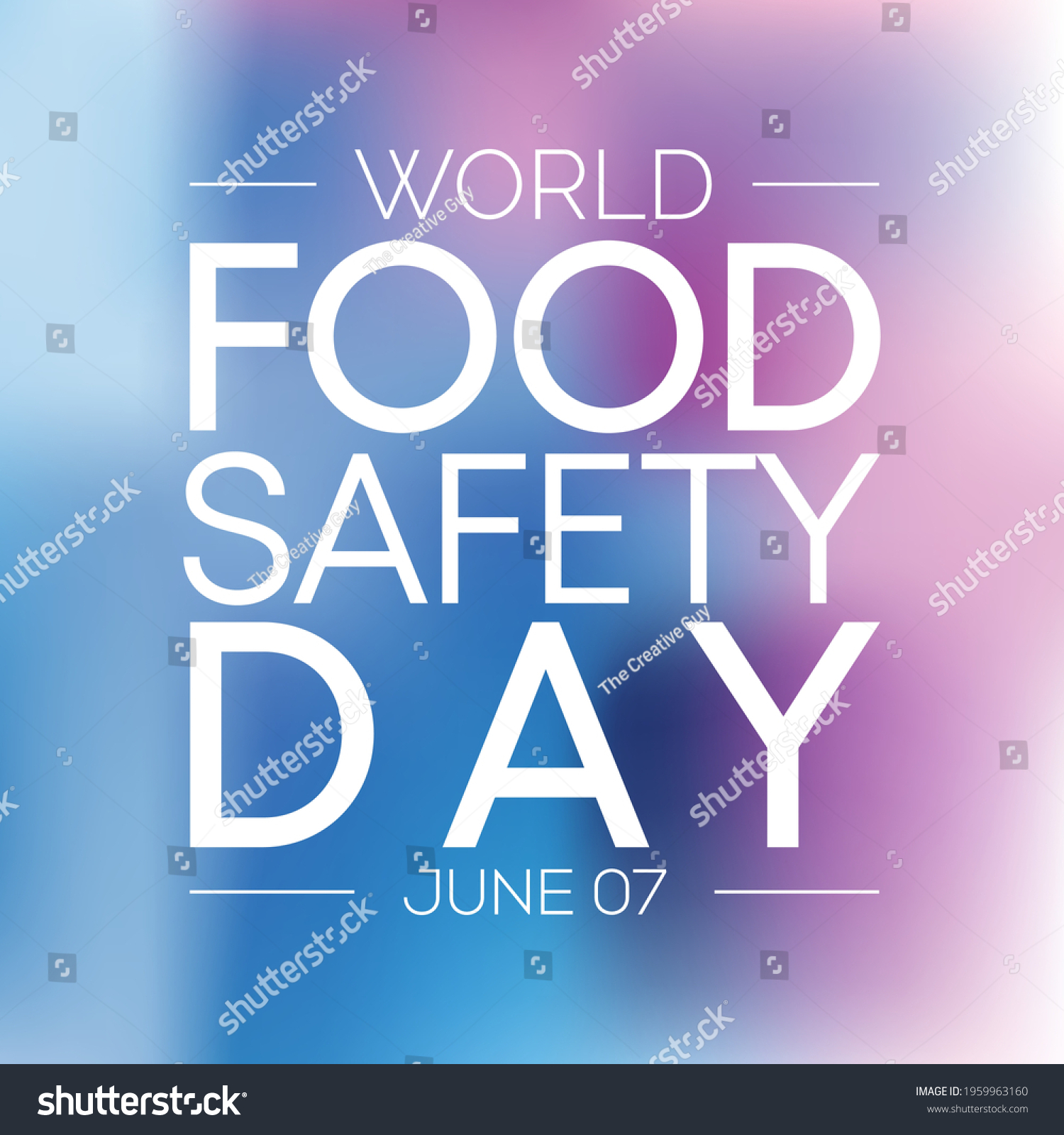 World Food Safety Day Wfsd Celebrated Stock Vector Royalty Free World Food Safety Day Wfsd Celebrated Stock Vector Royalty Free