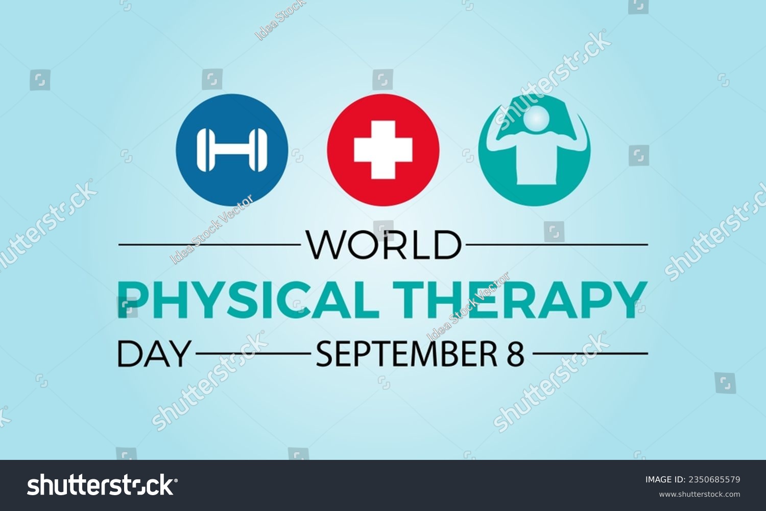 SVG of World Physical Therapy Day Amplifies Awareness, Advocacy, and Global Health through Motion. Empowering Movement and Well-Being vector illustration banner template. svg