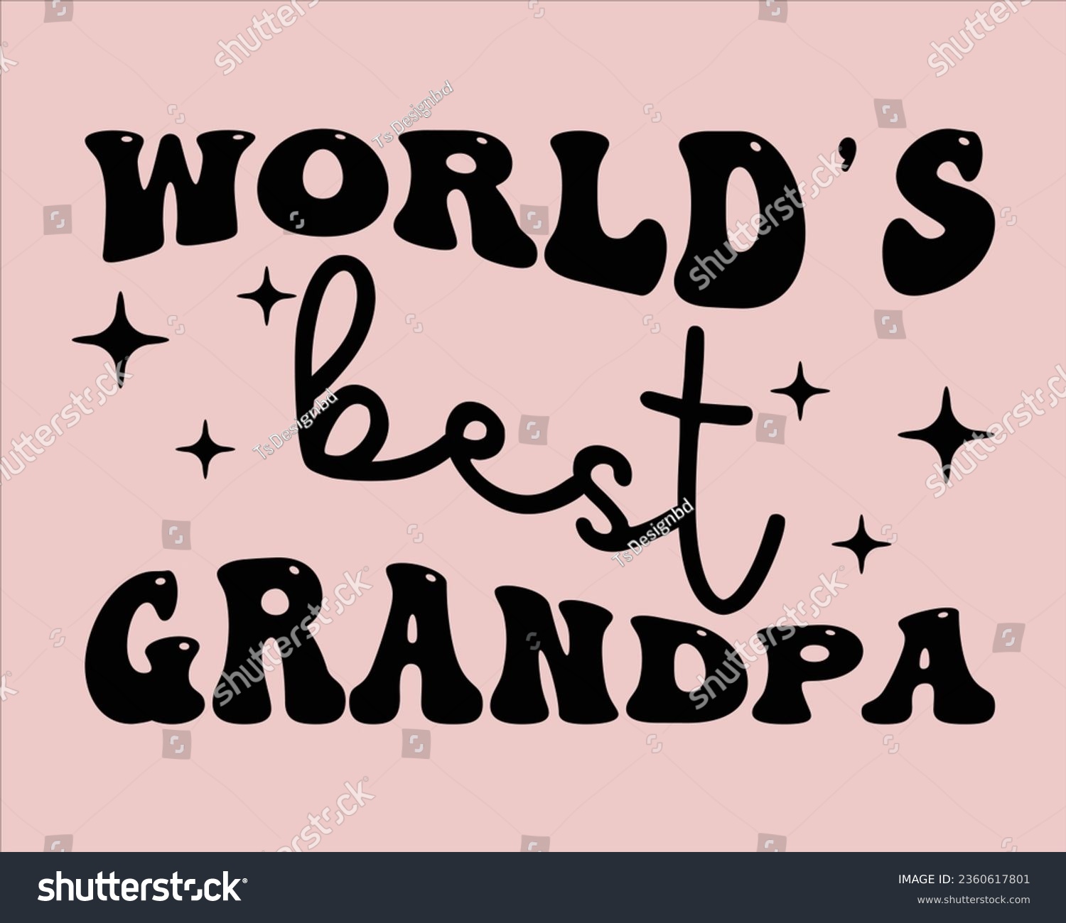 SVG of World's Best Grandpa Retro Svg Design,grandparents Retro Design,Grandpa Retro svg, Grandparents svg,grandparents day Design svg
