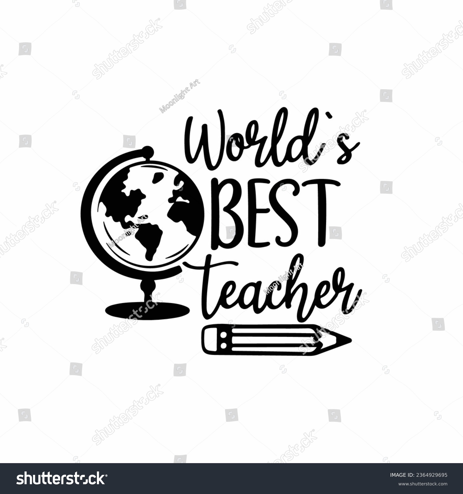 SVG of World's best teacher Svg, Teacher SVG, back to school, Cut file, for silhouette, May your coffee be stronger than your passengers School SVG, Happy 100th Days Of School Printable Vector svg