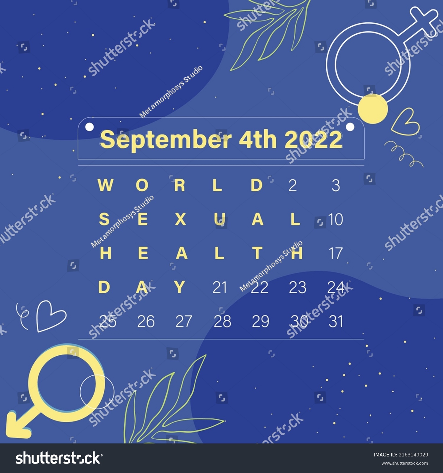 World Sexual Health Day Vector Illustration Stock Vector Royalty Free 2163149029 Shutterstock 