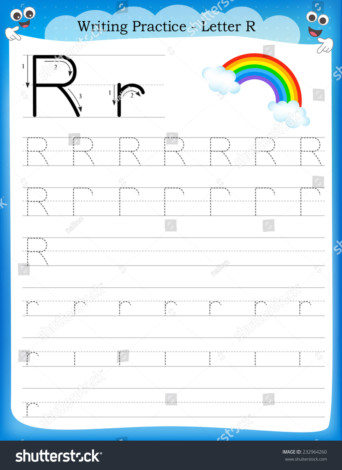 Letter R Practice