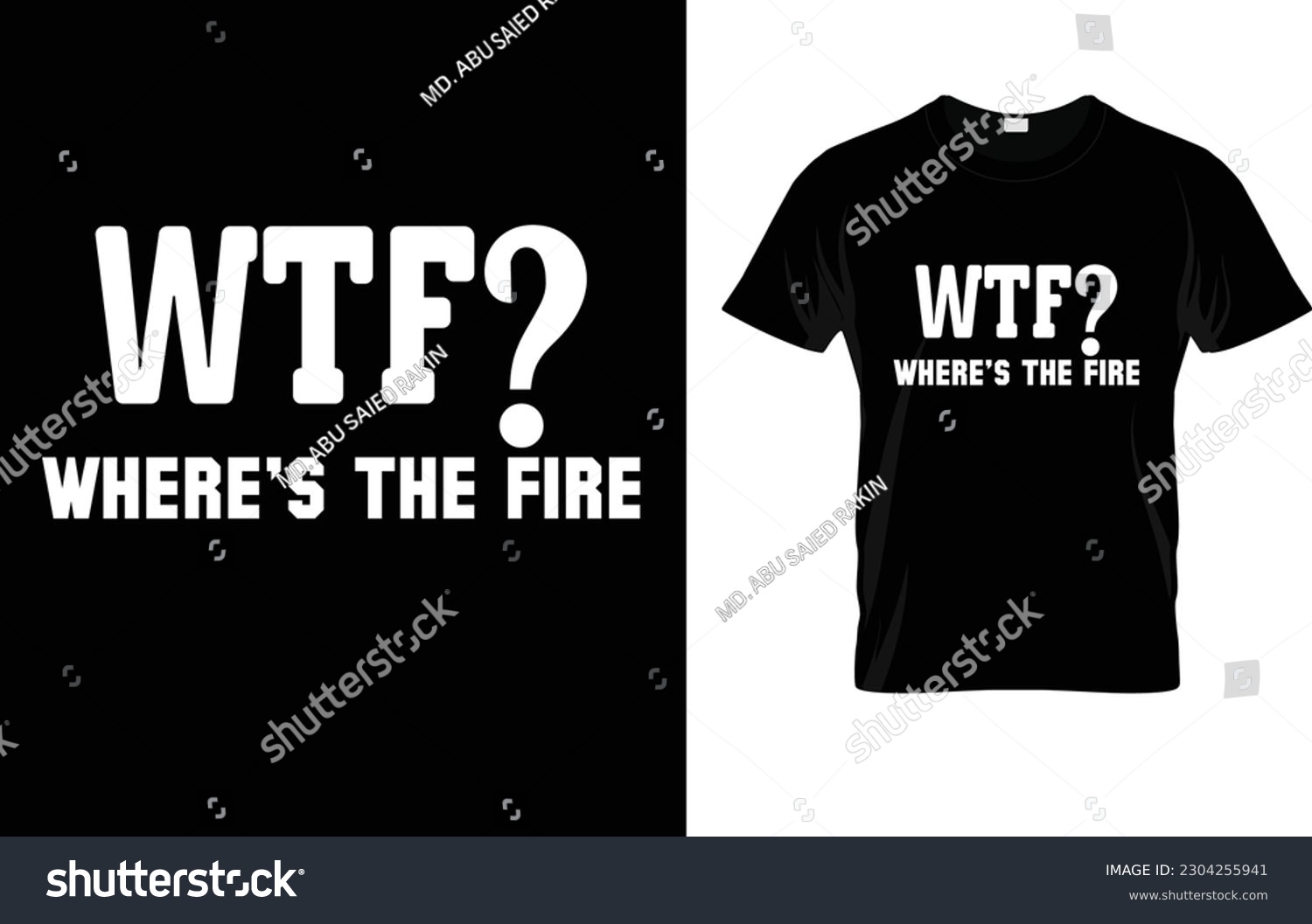 SVG of Wtf? Where's The Fire Gift For Firefighter T-Shirt svg