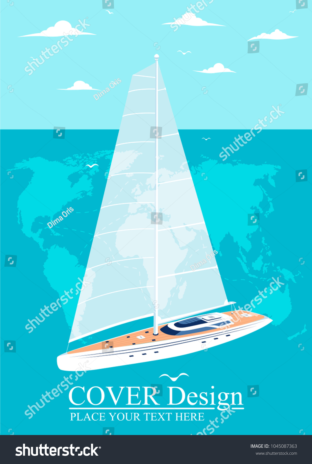yacht club flyer design sail boat stock vector 1045087363 shutterstock model yacht club flyer