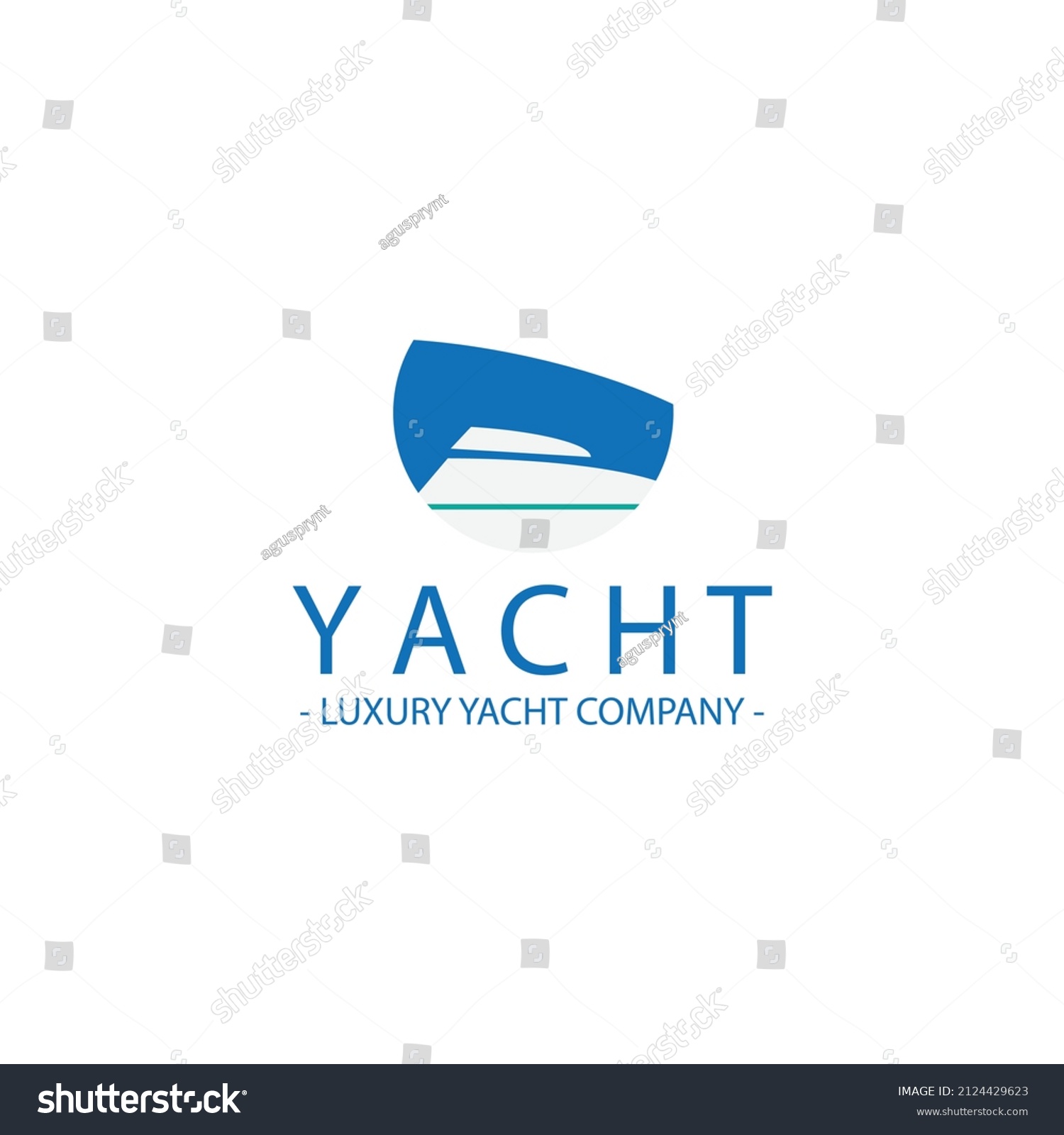 luxury yacht company logo