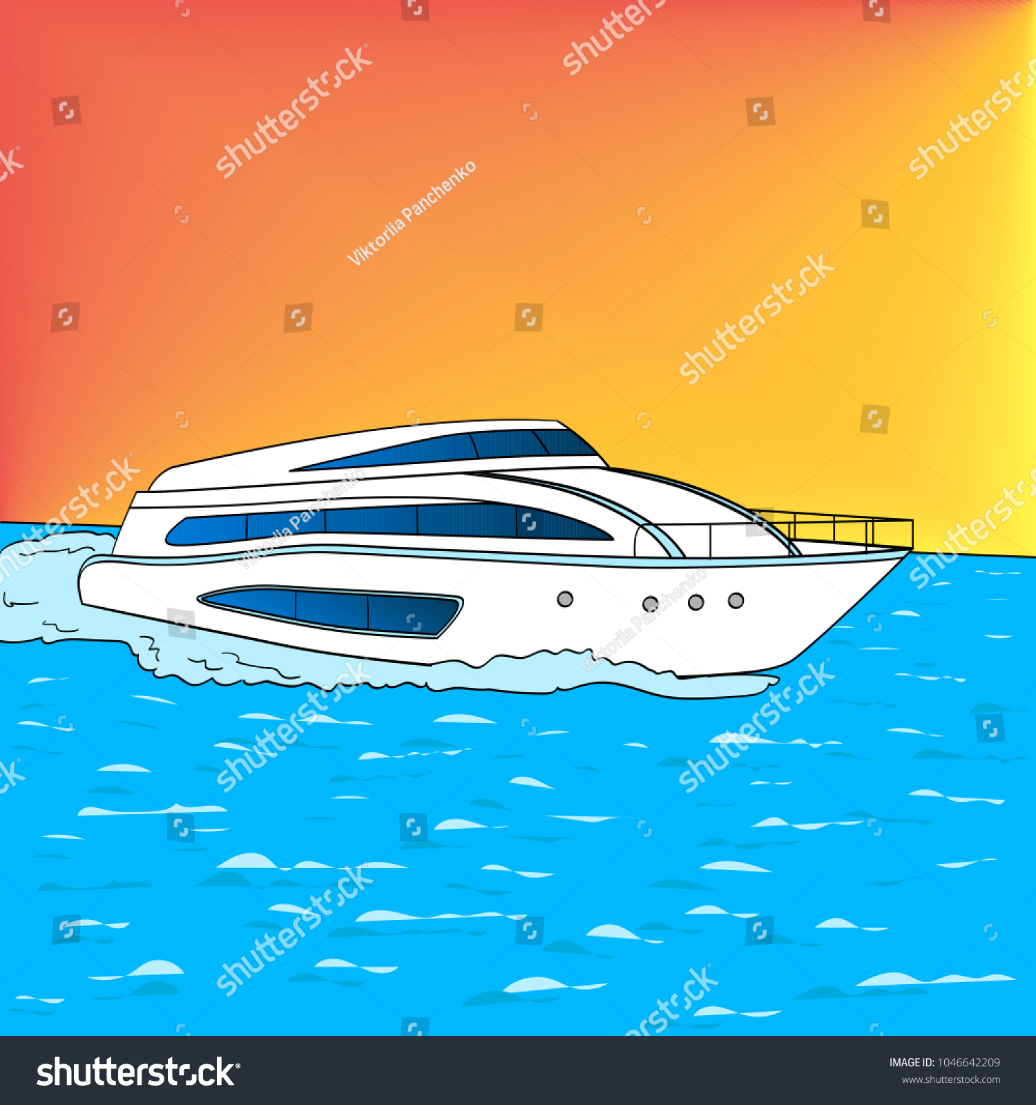 yacht pop art