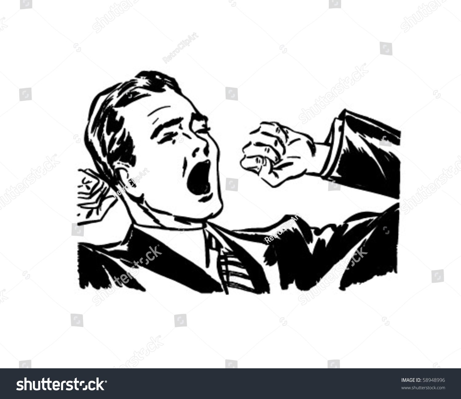 clipart person yawning - photo #10