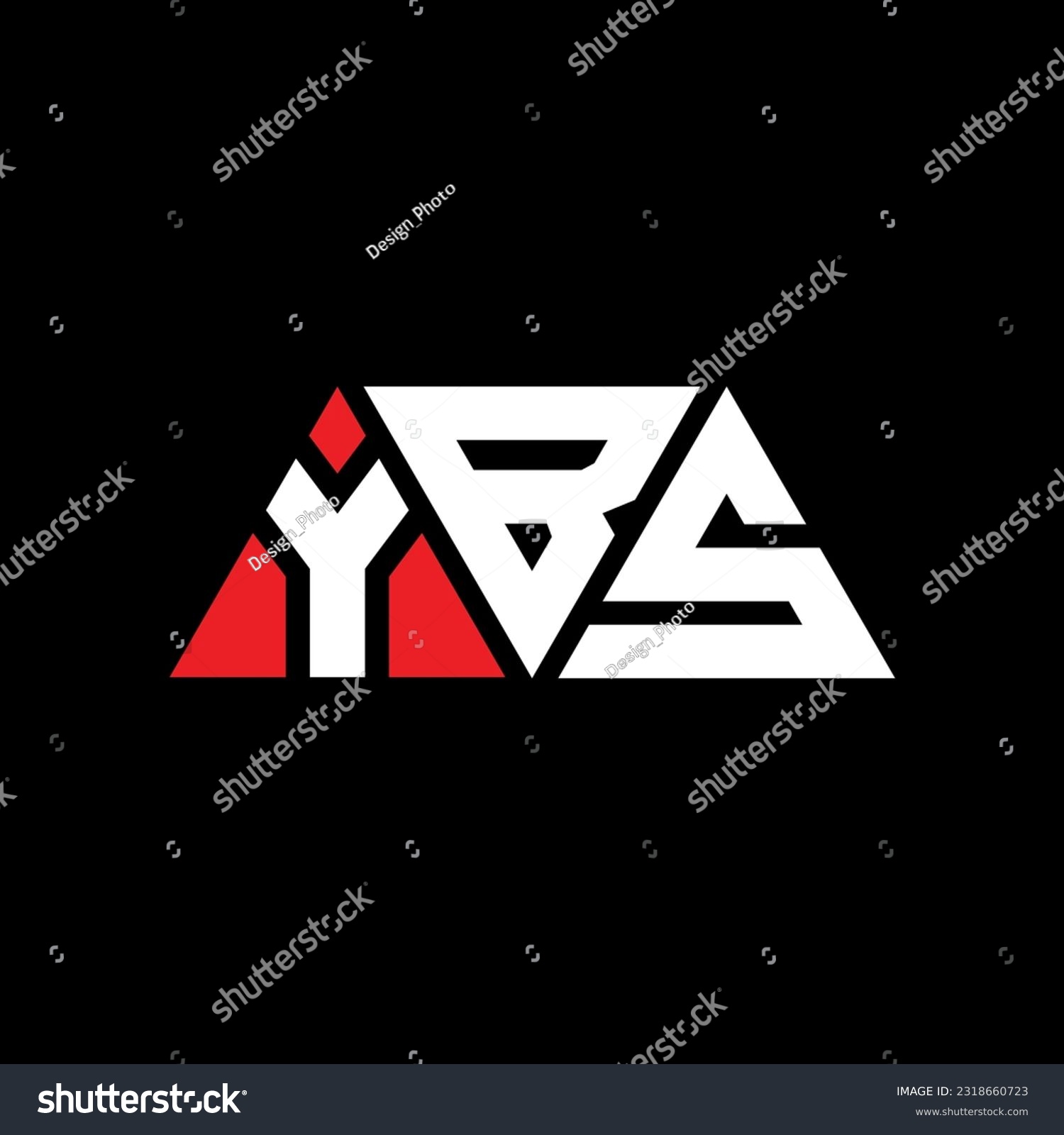 SVG of YBS triangle letter logo design with triangle shape. YBS triangle logo design monogram. YBS triangle vector logo template with red color. YBS triangular Simple, Elegant, and Luxurious Logo svg