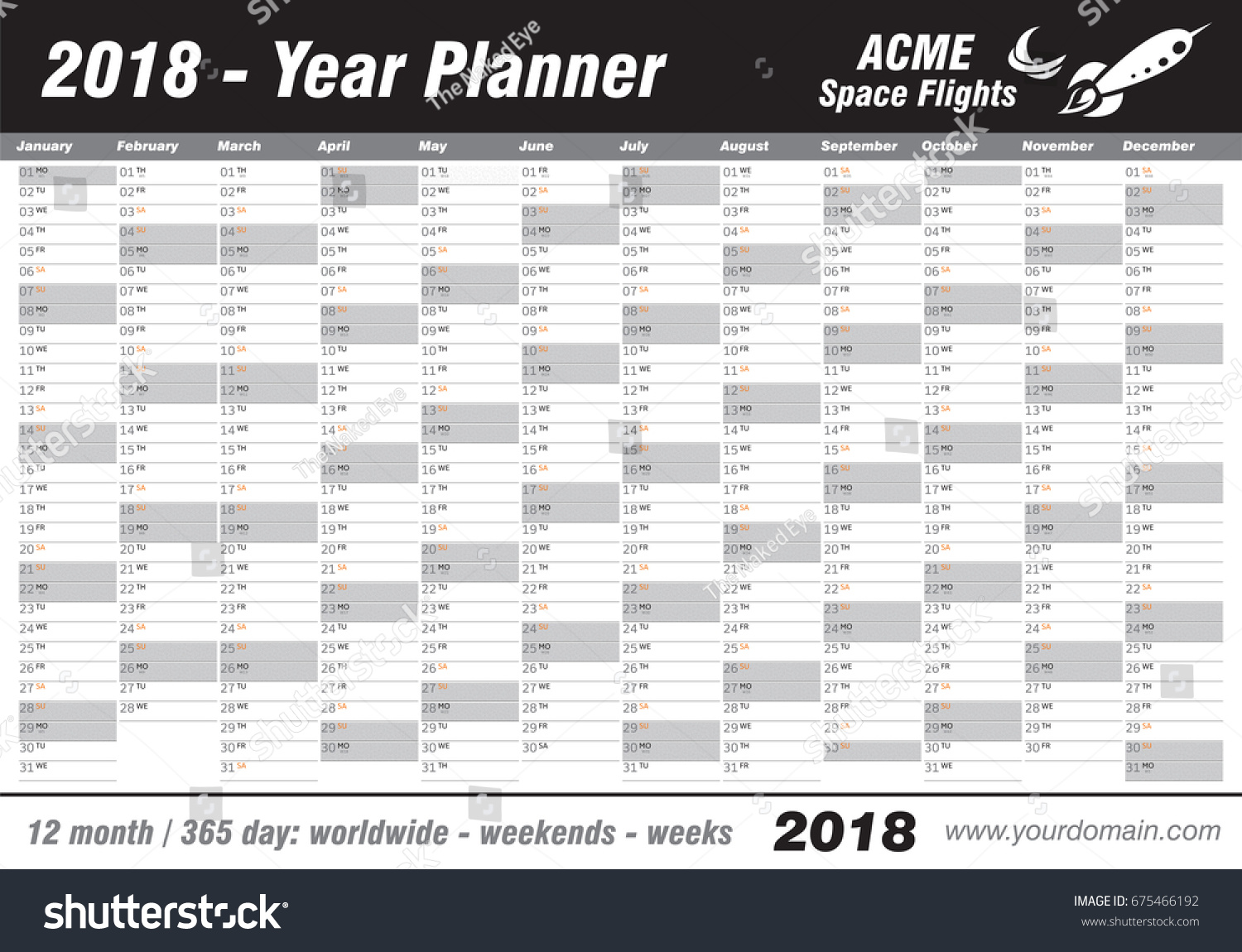 A1 Wall Planners