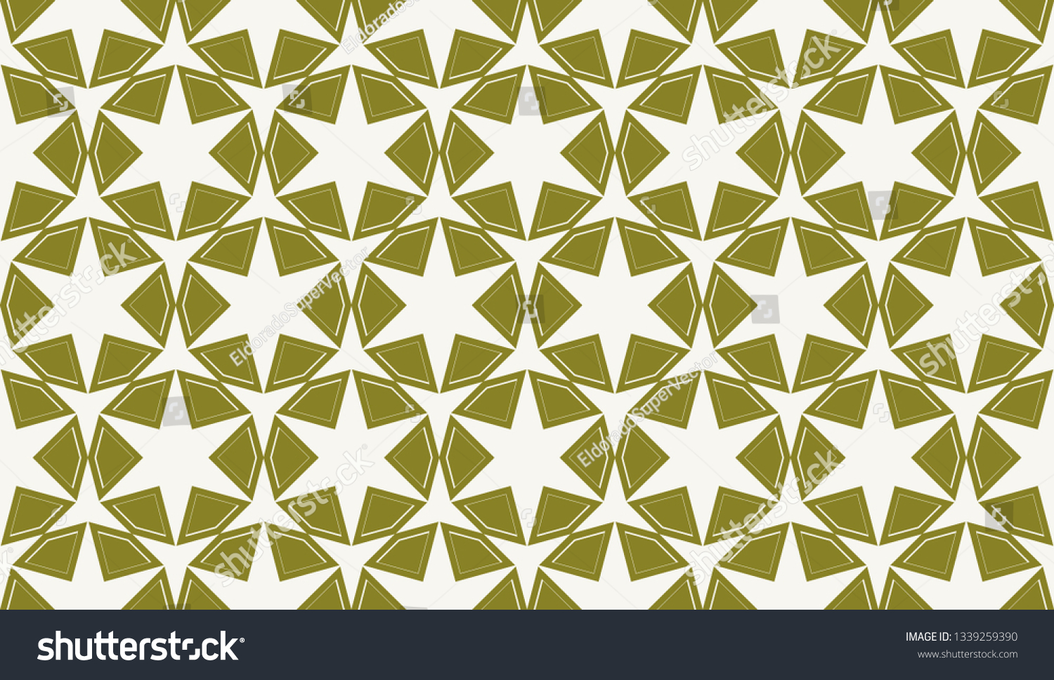 Yellow Abstract Seamless Geometric Pattern Wallpapers Stock Vector