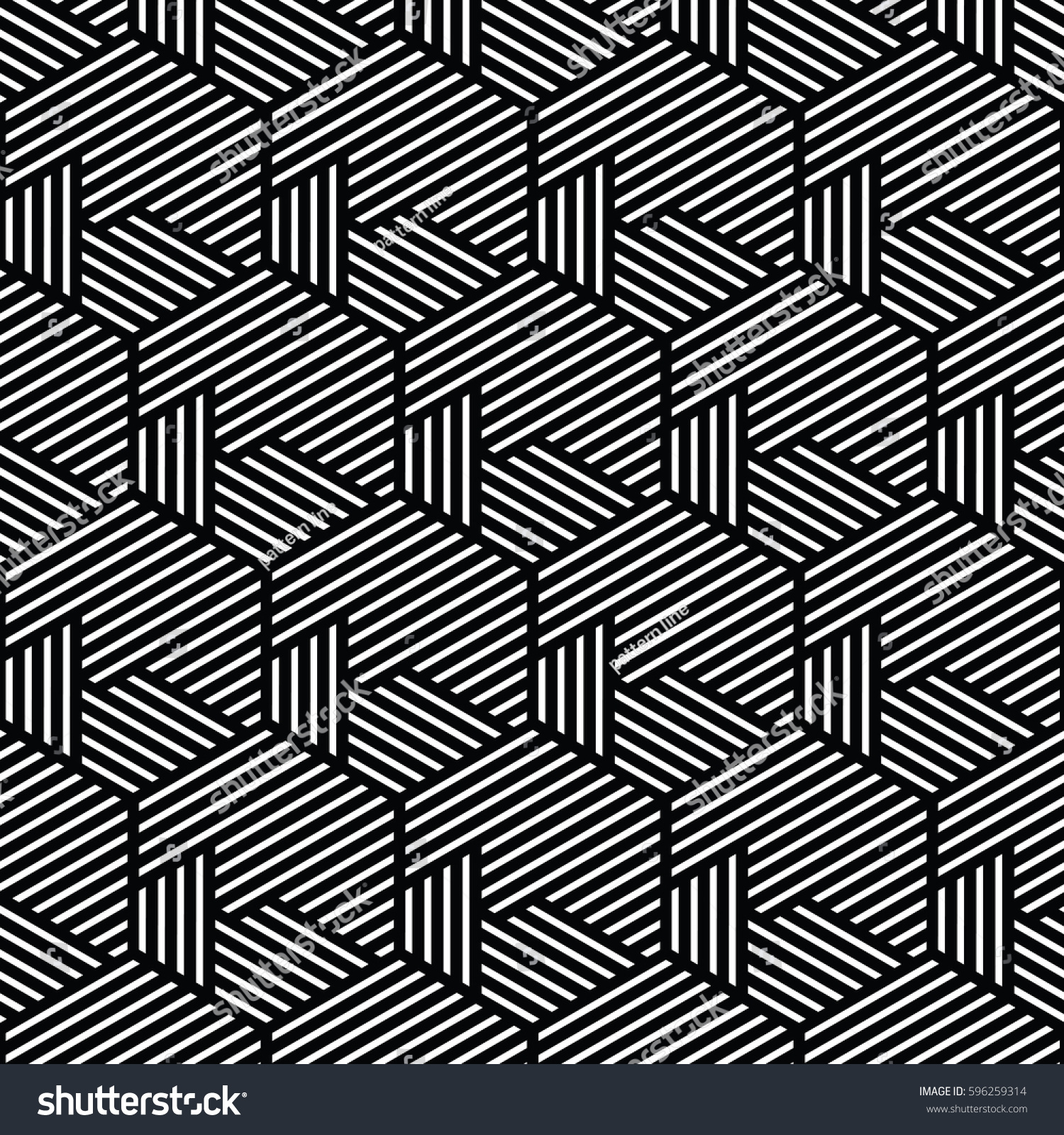 Line Texture Vector : Yellow white patternbackground line geometricmodern