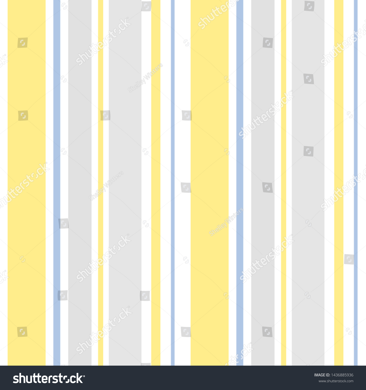 Yellow Blue Gray White Stripes Vector vector de stock (libre de regalías) 1436885936 Shutterstock