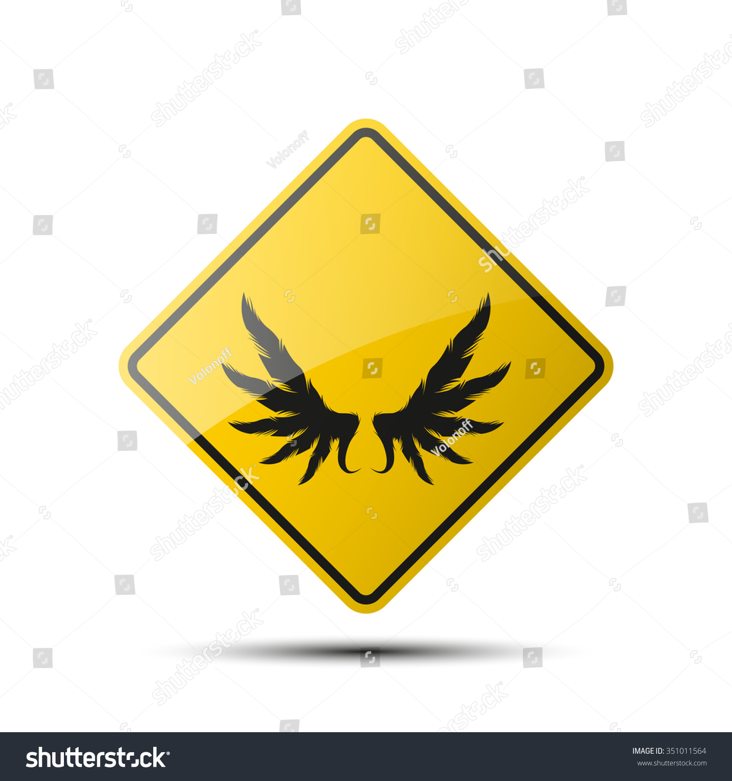 Yellow Diamond Road Sign Black Border Stock Vector Royalty Free 351011564 yellow-diamond-road-sign-black-border-stock-vector-royalty-free-351011564
