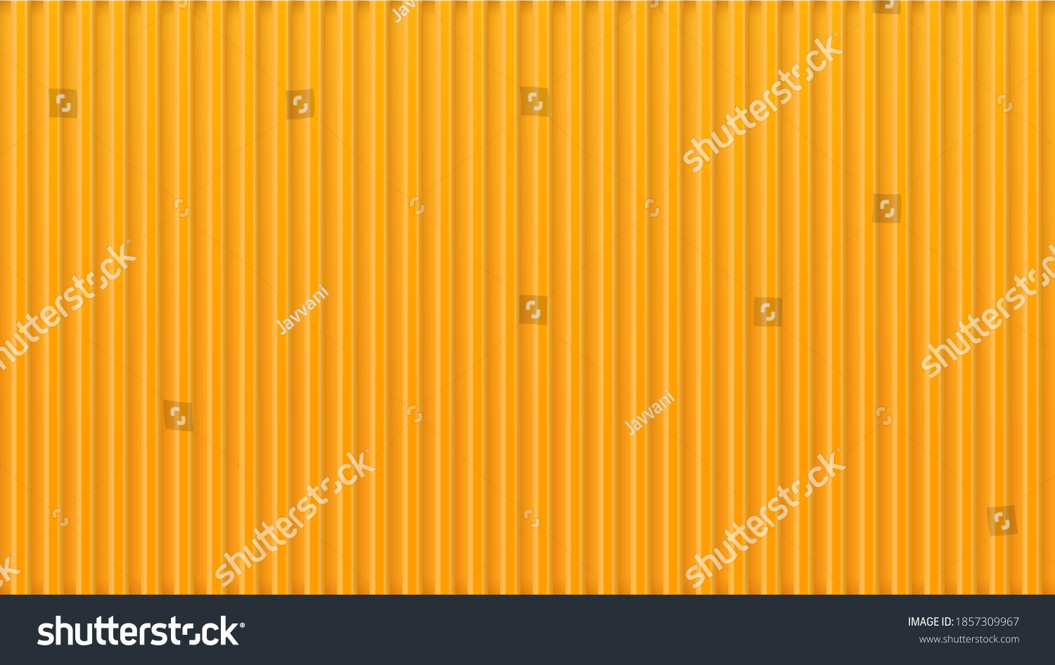 Yellow Embossed Background Realistic Metal Background Stock Vector ...
