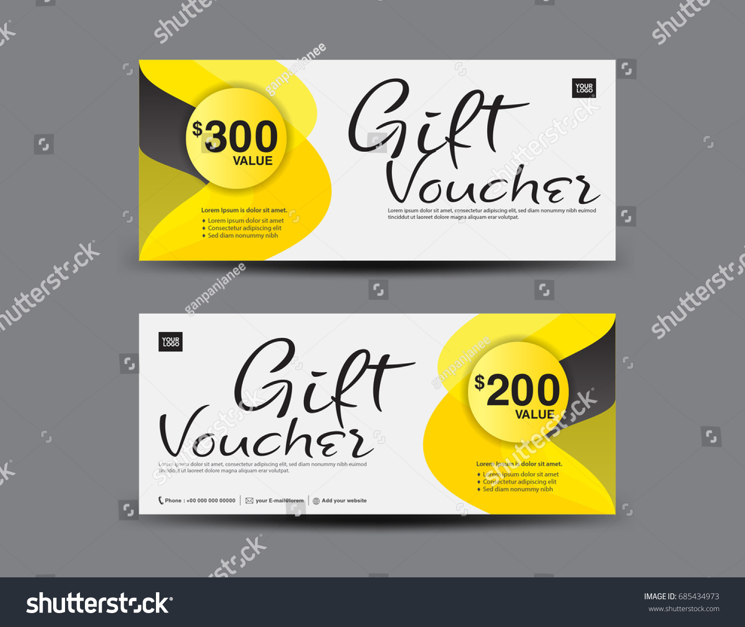 business voucher template