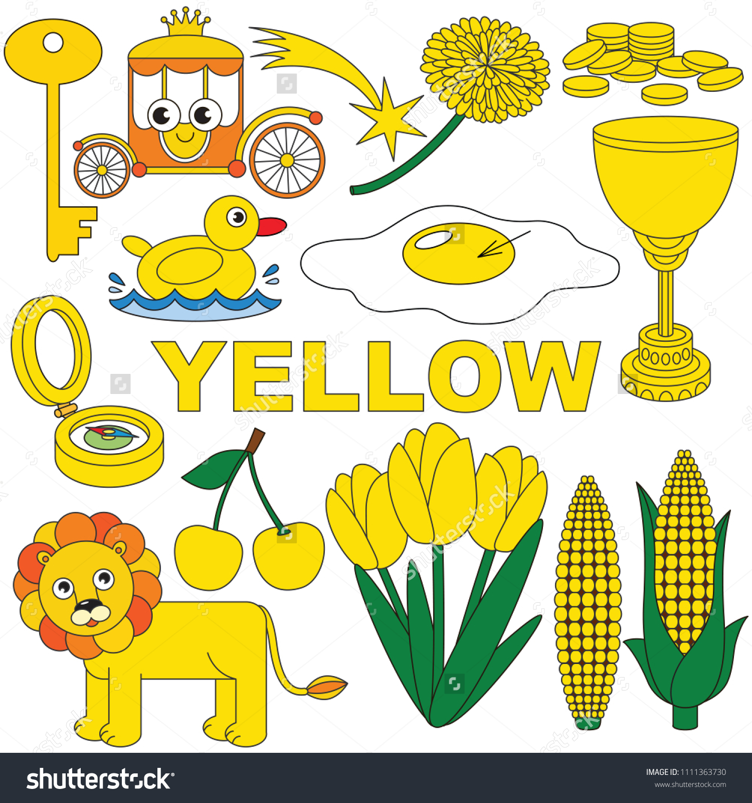Download Clipart Yellow Things Images - Images | Amashusho