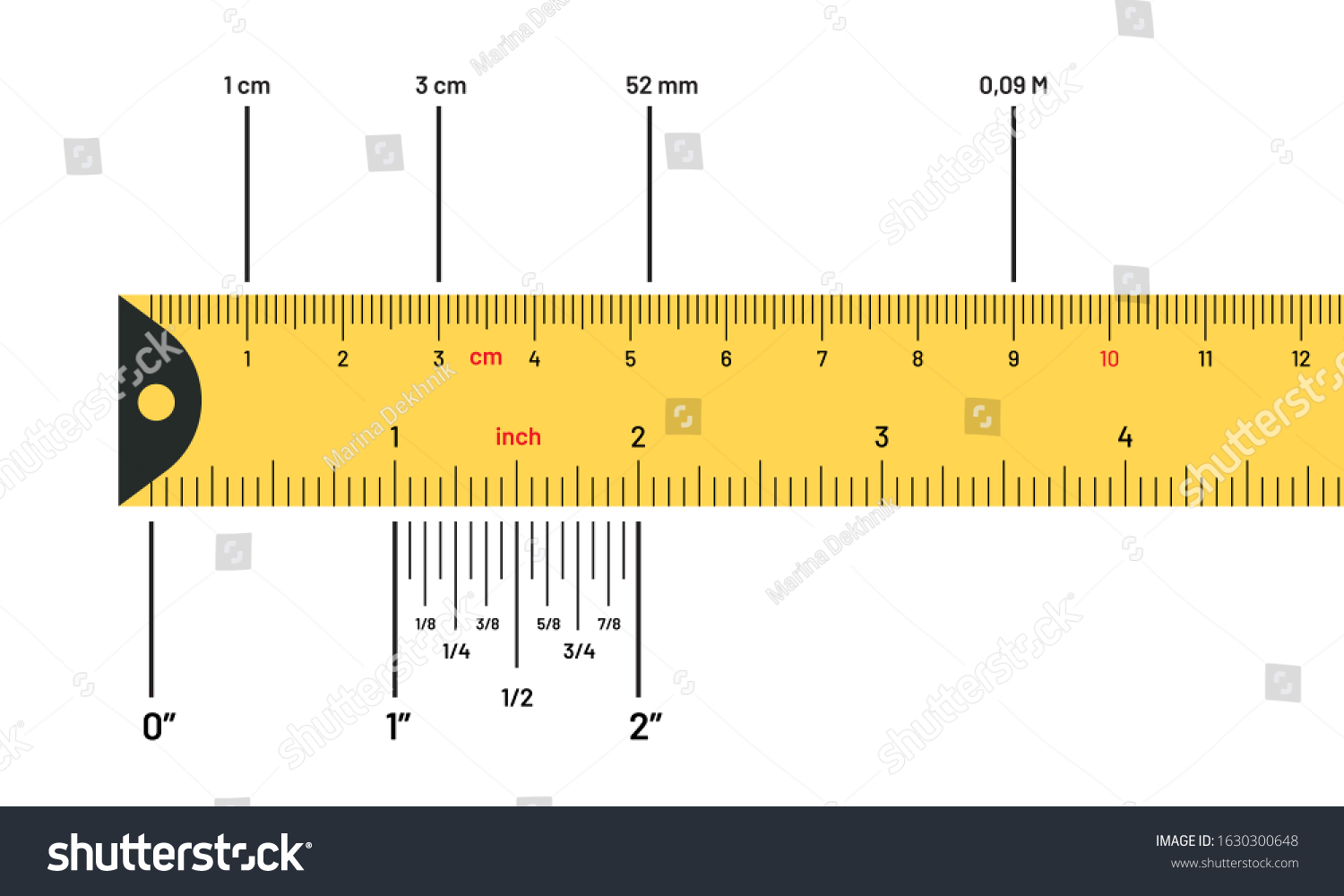 Fiberglass Tape Measure - 120 - Metric/Inches - Yellow - WAWAK