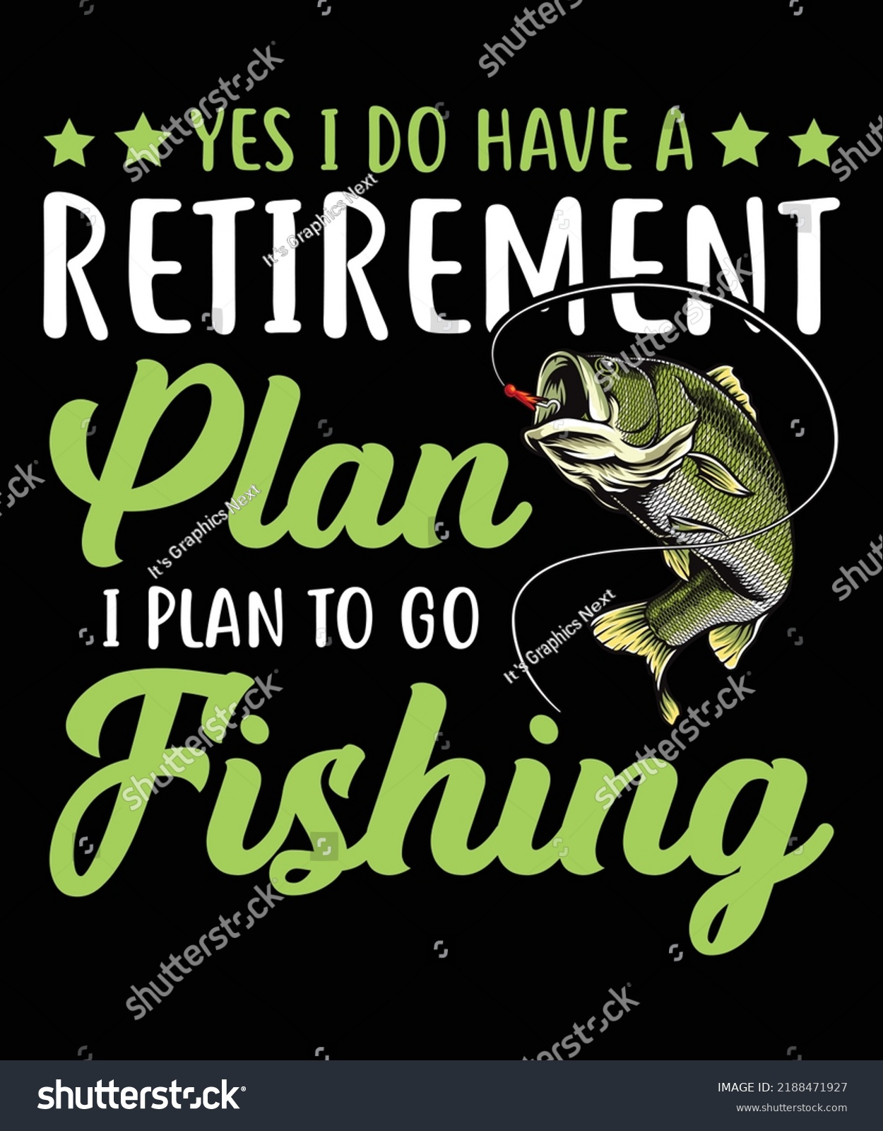 SVG of Yes I Do Have A Retirement Plan I Plan To Go Fishing svg