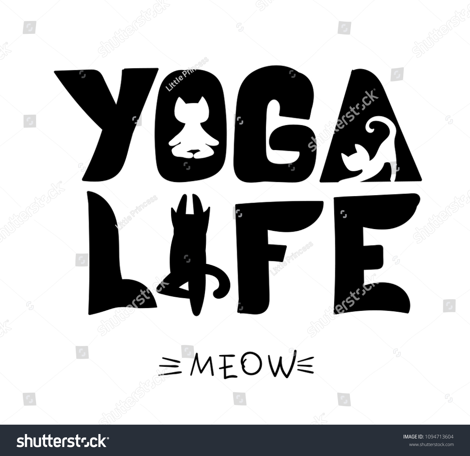 yoga life lettering composition black white stock vector royalty free 1094713604 https www shutterstock com image vector yoga life lettering composition black white 1094713604