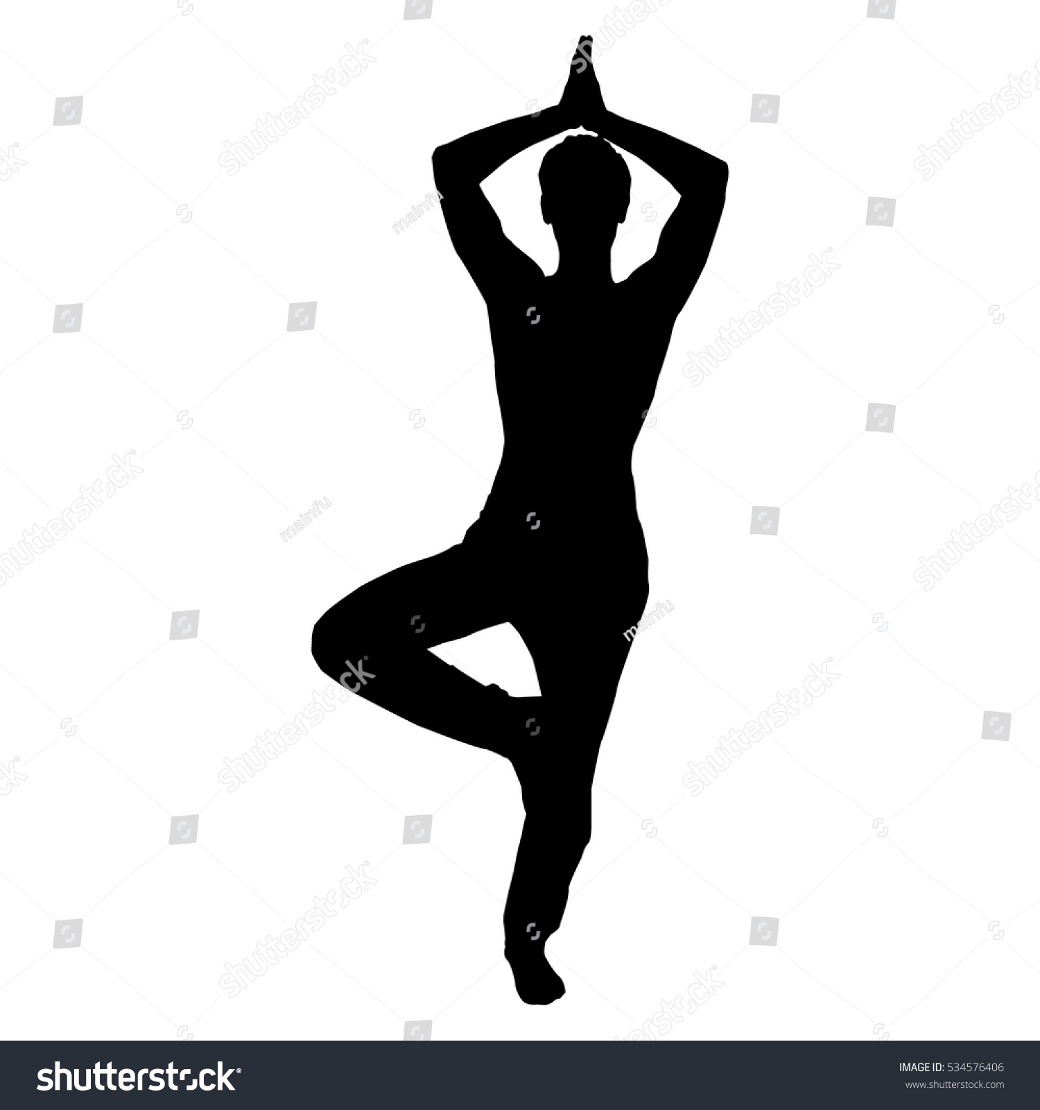 Yoga Poses Tree Pose Black Icon Stock Vector (Royalty Free) 32 Yoga Poses Tree Pose Black Icon Stock Vector (Royalty Free) 32