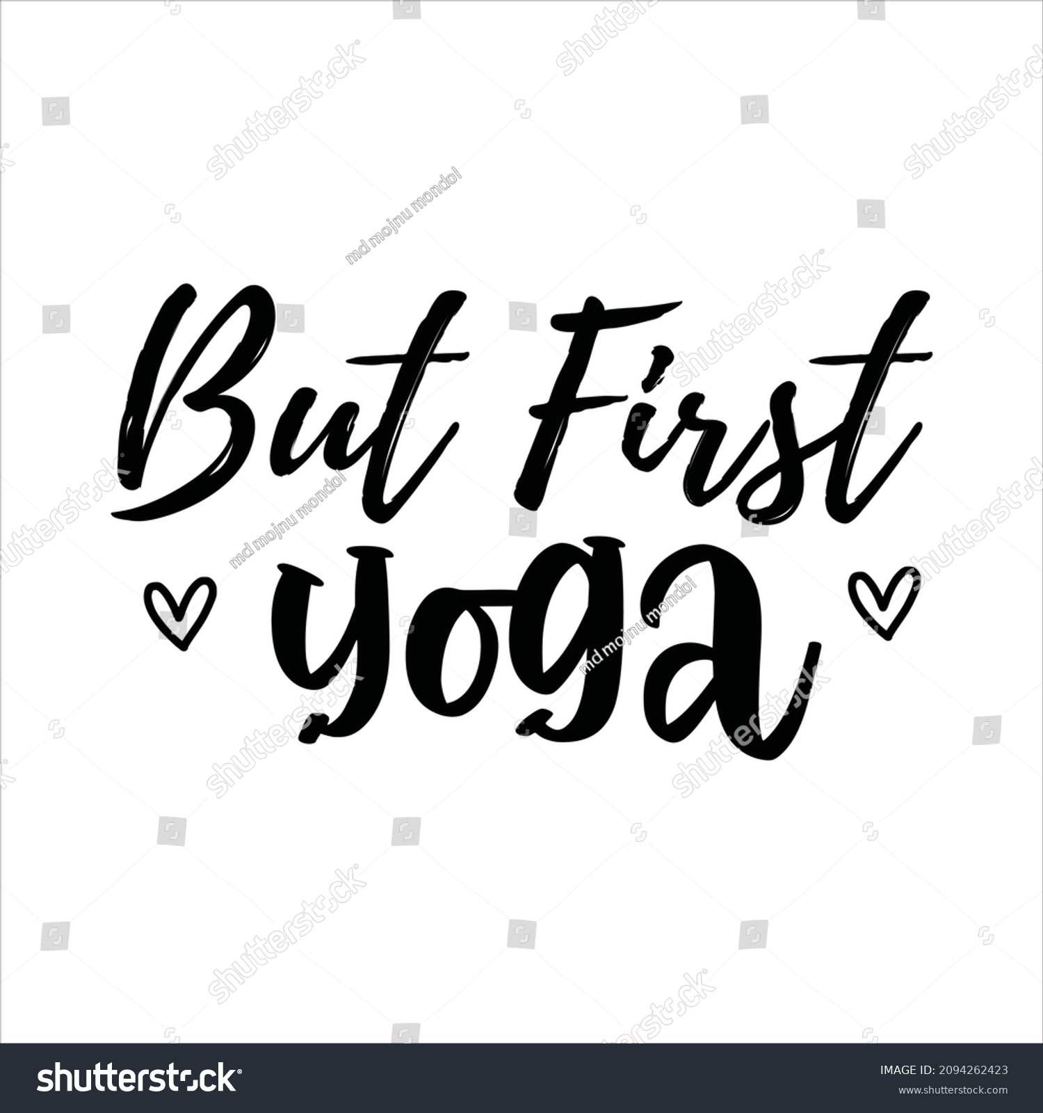 SVG of yoga svg design but first yoga svg