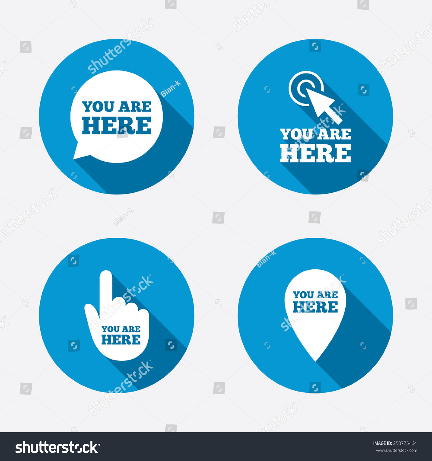 You Here Icons Info Speech Bubble Stock Vector 250775464 - Shutterstock