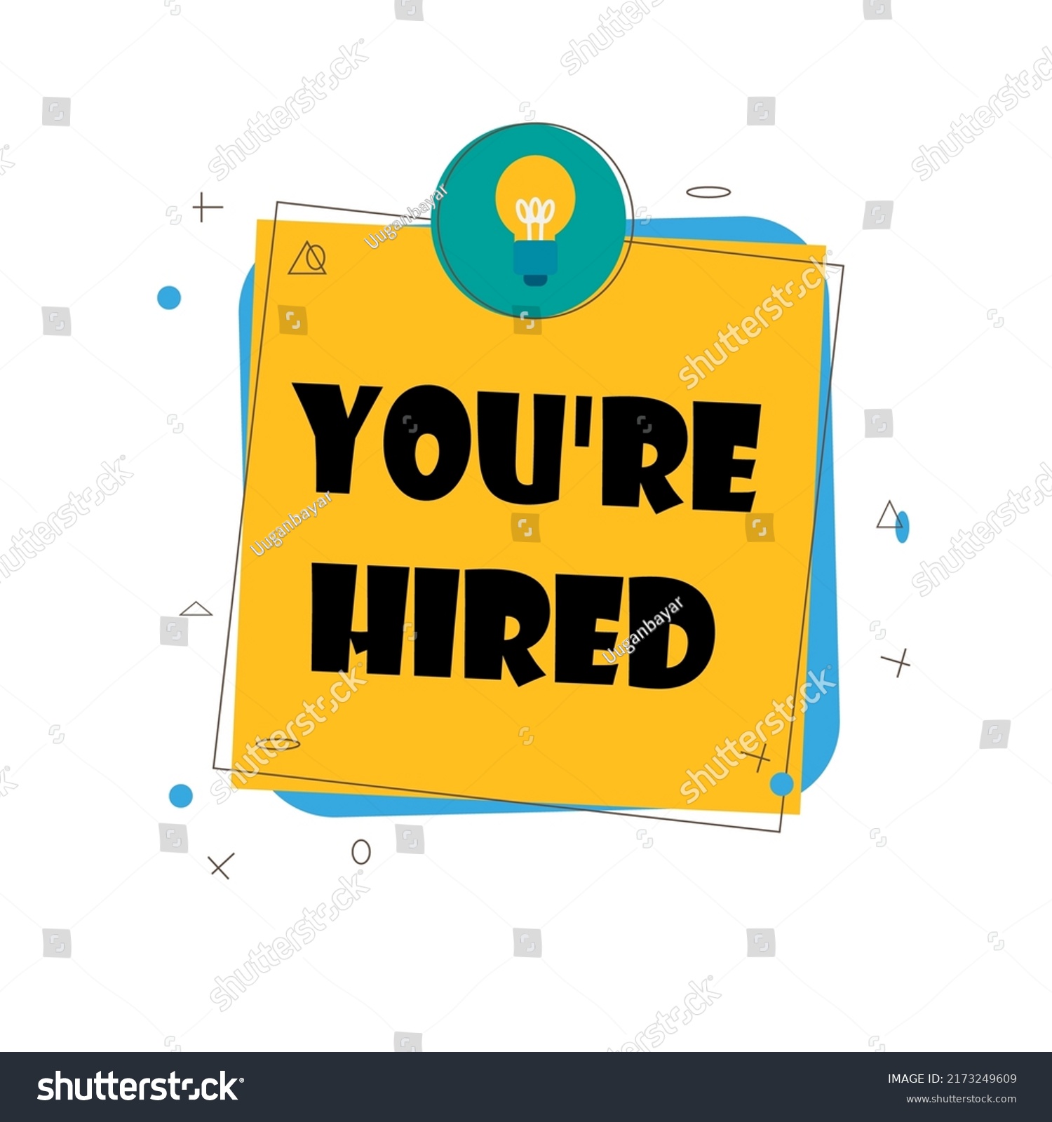 2,163 You Are Hired Stock Vectors, Images & Vector Art | Shutterstock