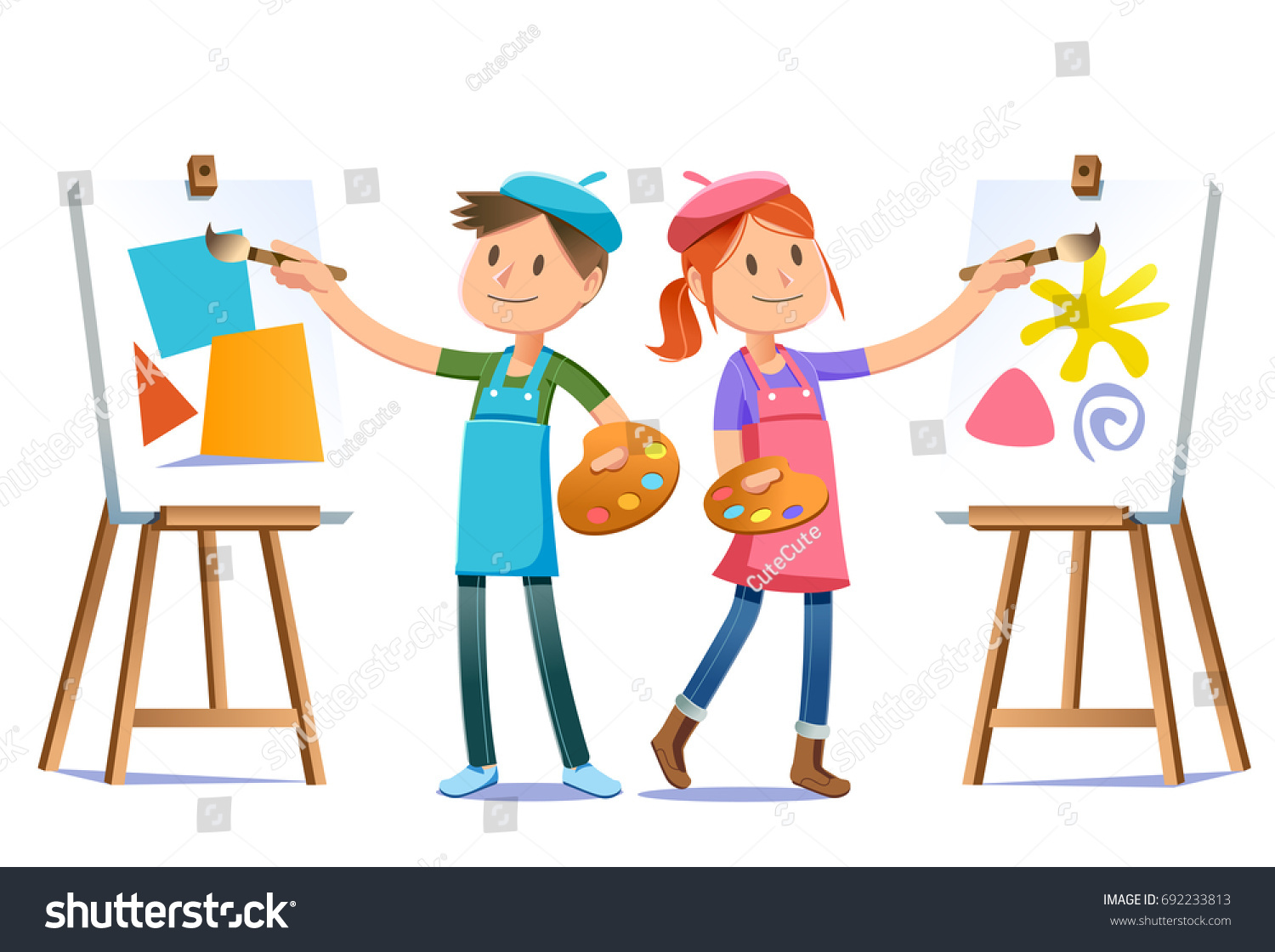 653,740 Cute artist Images, Stock Photos & Vectors | Shutterstock