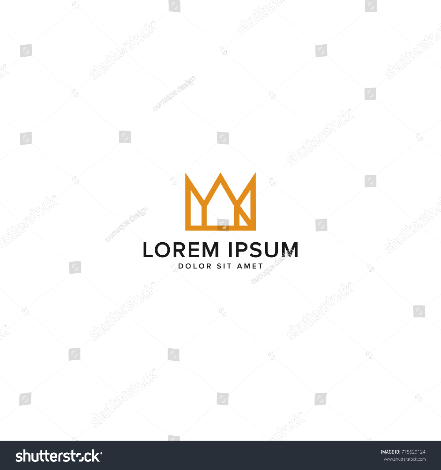 Young King Logo Stock Vector (Royalty Free) 775629124