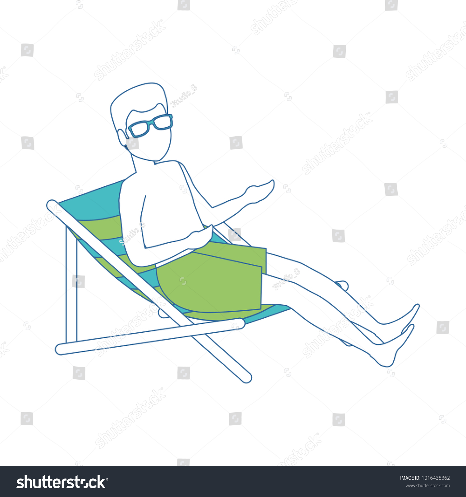 Featured image of post Person Sitting In Beach Chair Drawing Download sitting chair images and photos