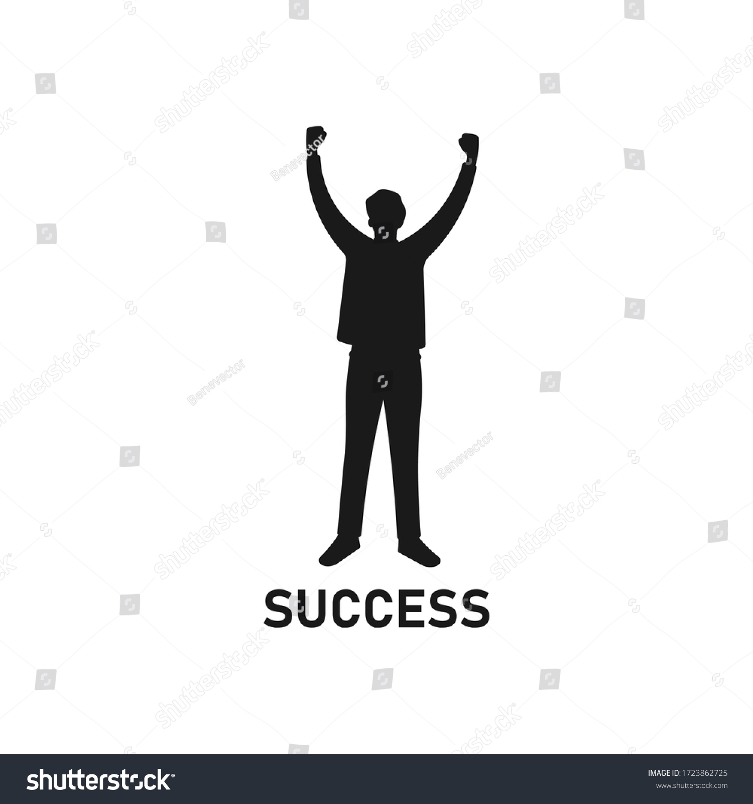 414,359 Silhouette success Stock Vectors, Images & Vector Art ...