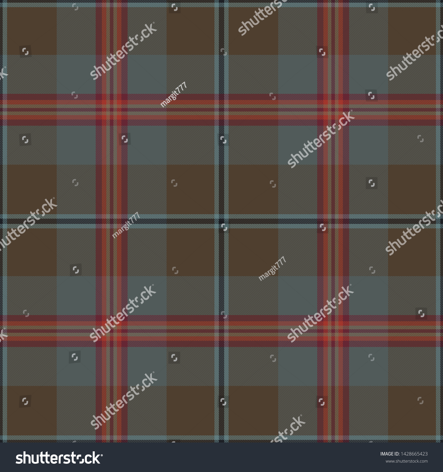 young weathered tartan