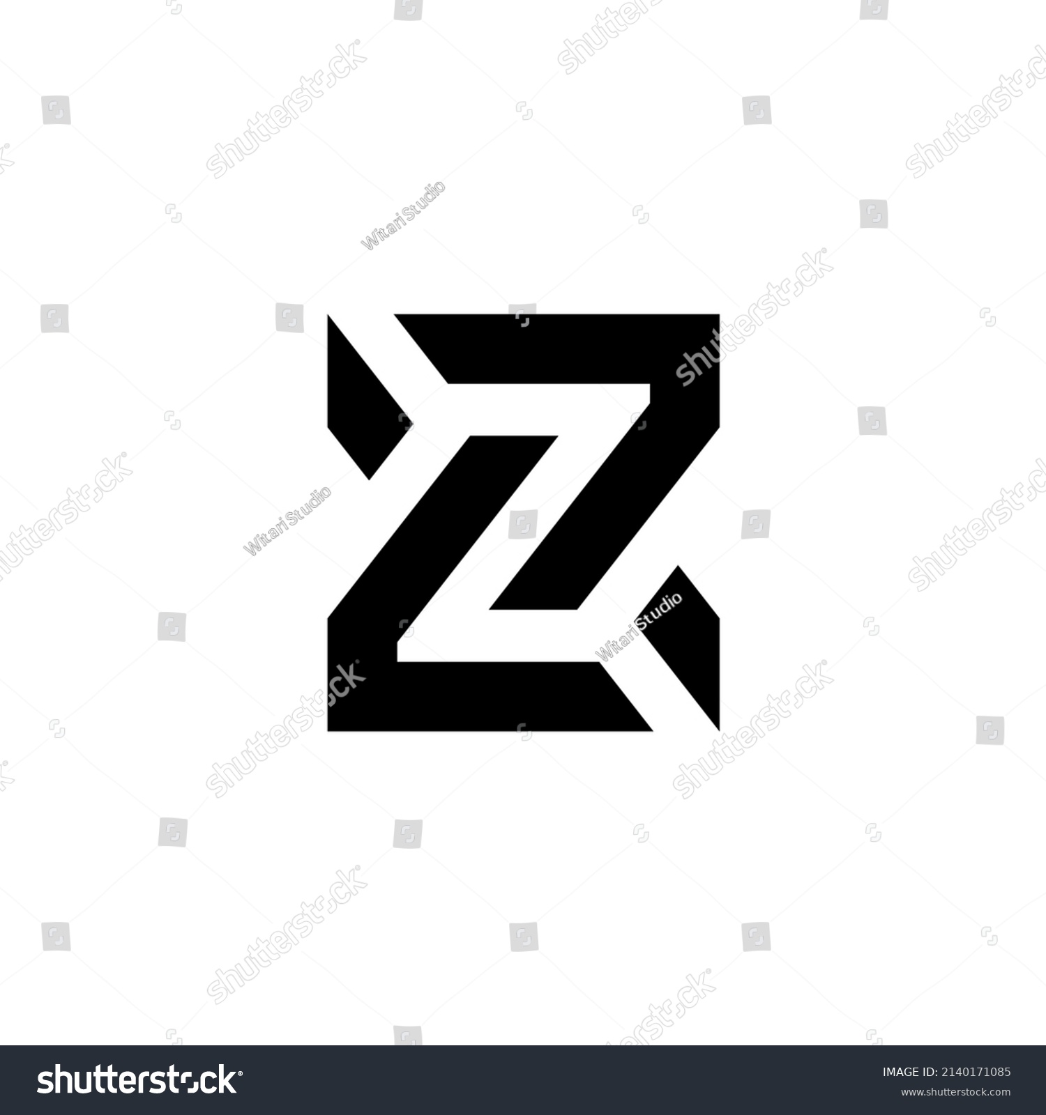 Z Initial Logo Design Vector Template Stock Vector (Royalty Free ...