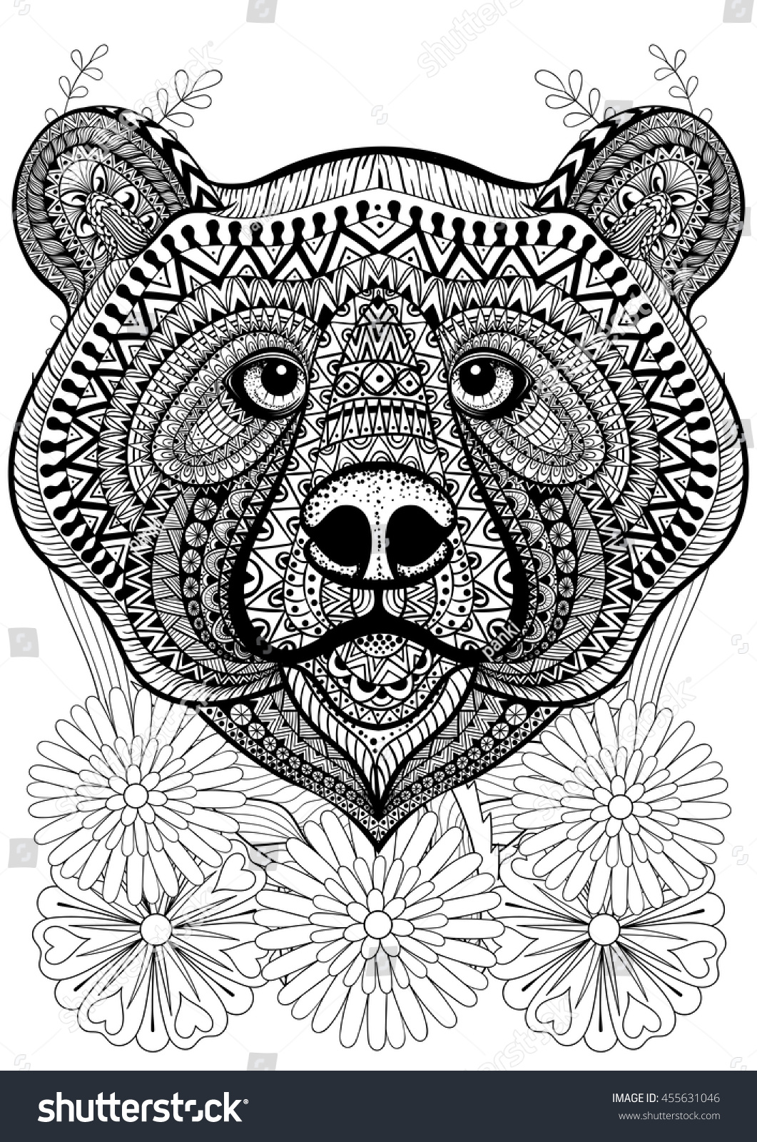 78  Bear Head Coloring Pages  Latest HD