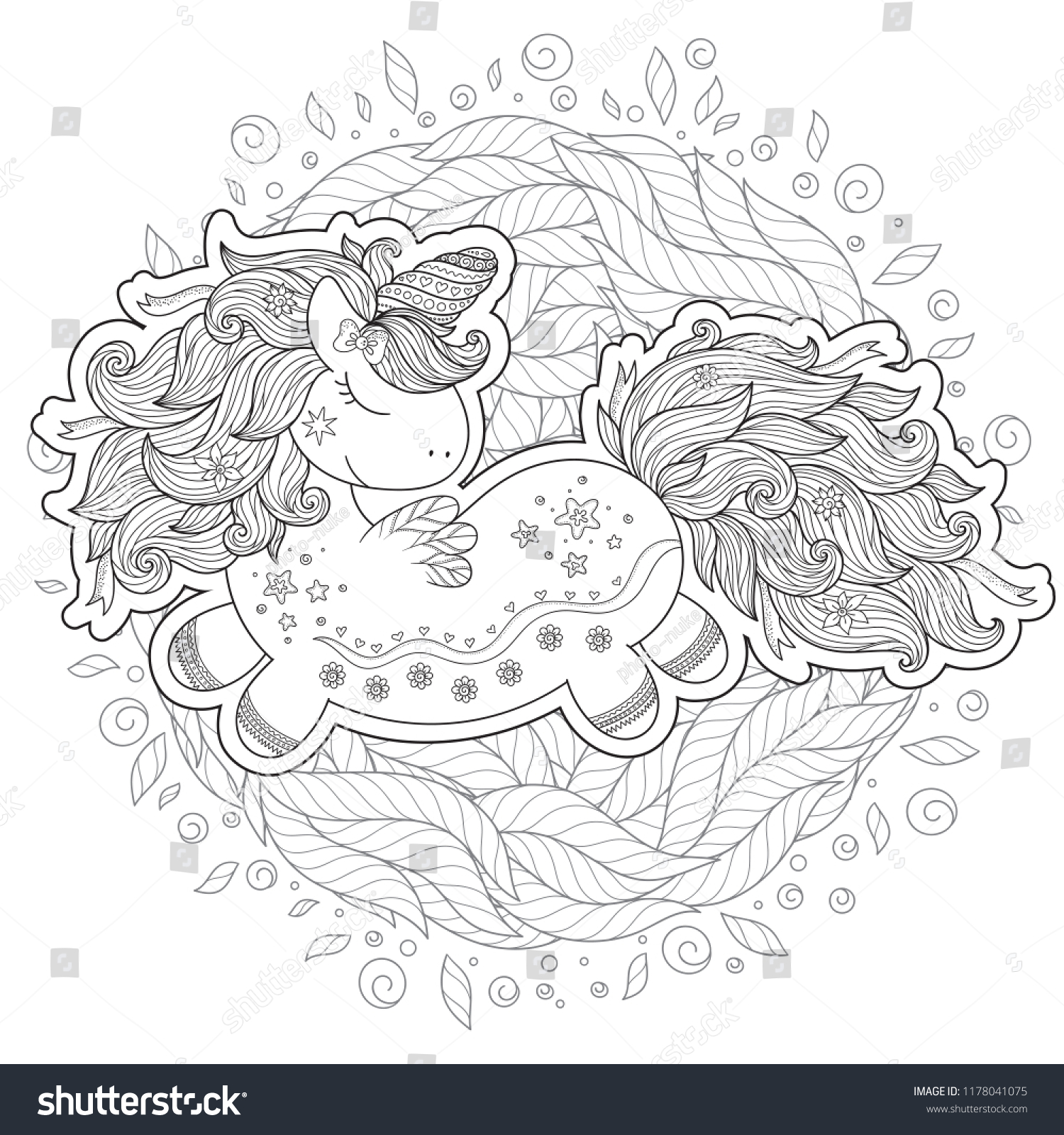 440  Intricate Unicorn Coloring Pages  Best HD