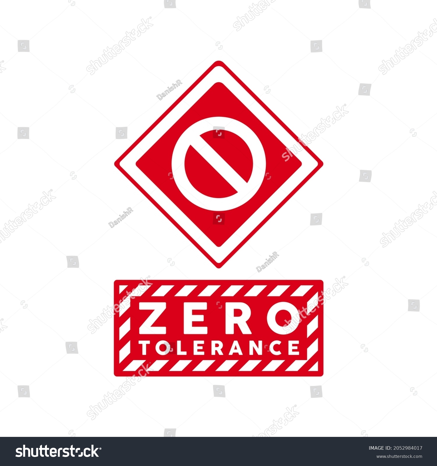 Zero Tolerance Policy Sign Emblem Badge Stock Vector Royalty Free 2052984017 Shutterstock 9393